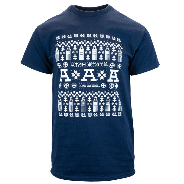 Utah State Aggies Fairile Print Unisex T-Shirt